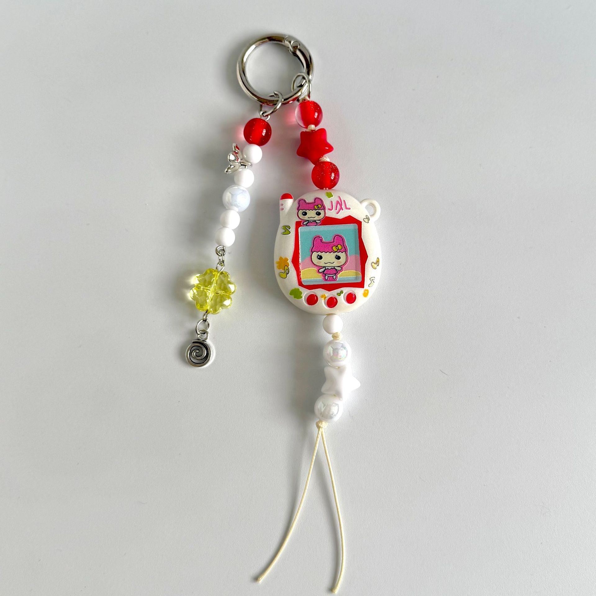 Custom Tamagotchi Charm Keychain