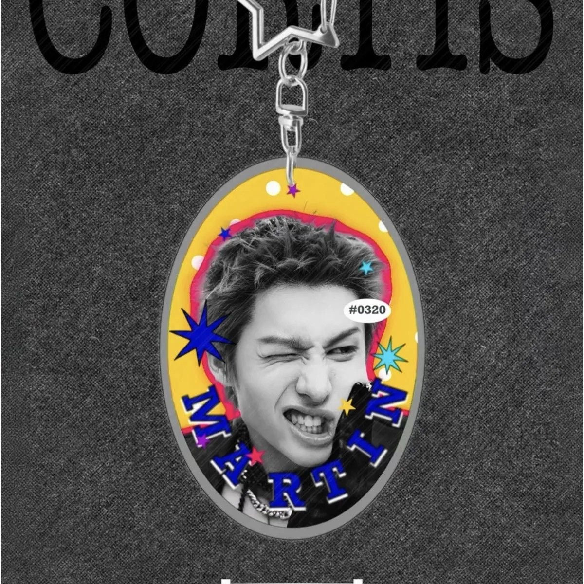 CORTIS Oval Keychain