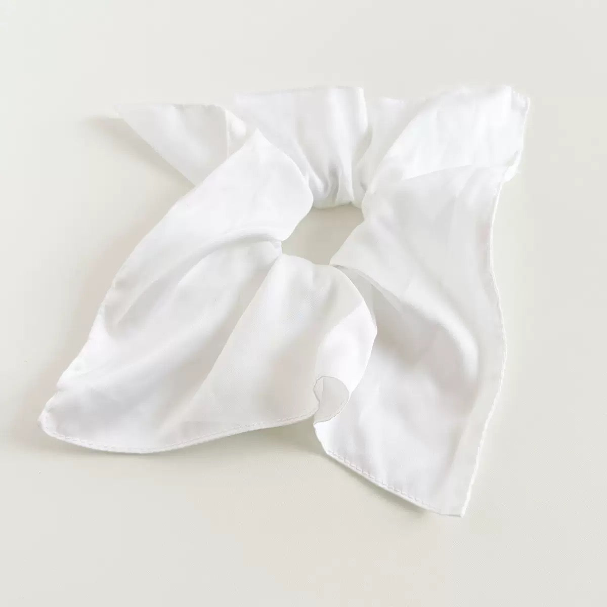 Custom Rhinestone Scarf Scrunchie