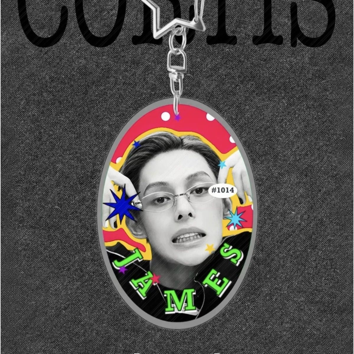 CORTIS Oval Keychain