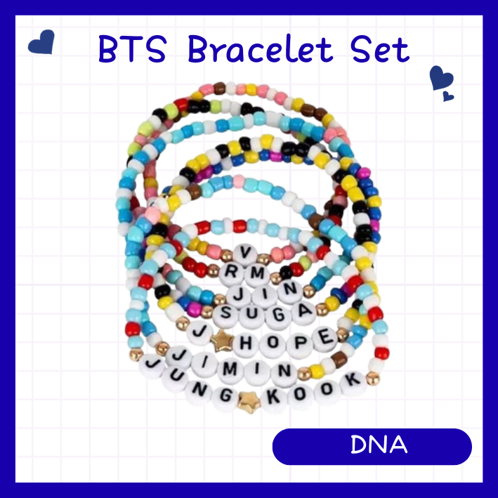 BTS Friendship Bracelet Set - DNA