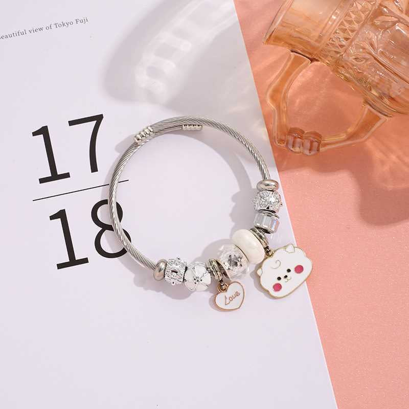 BTS x BT21 베이비 젖병 미니 키링