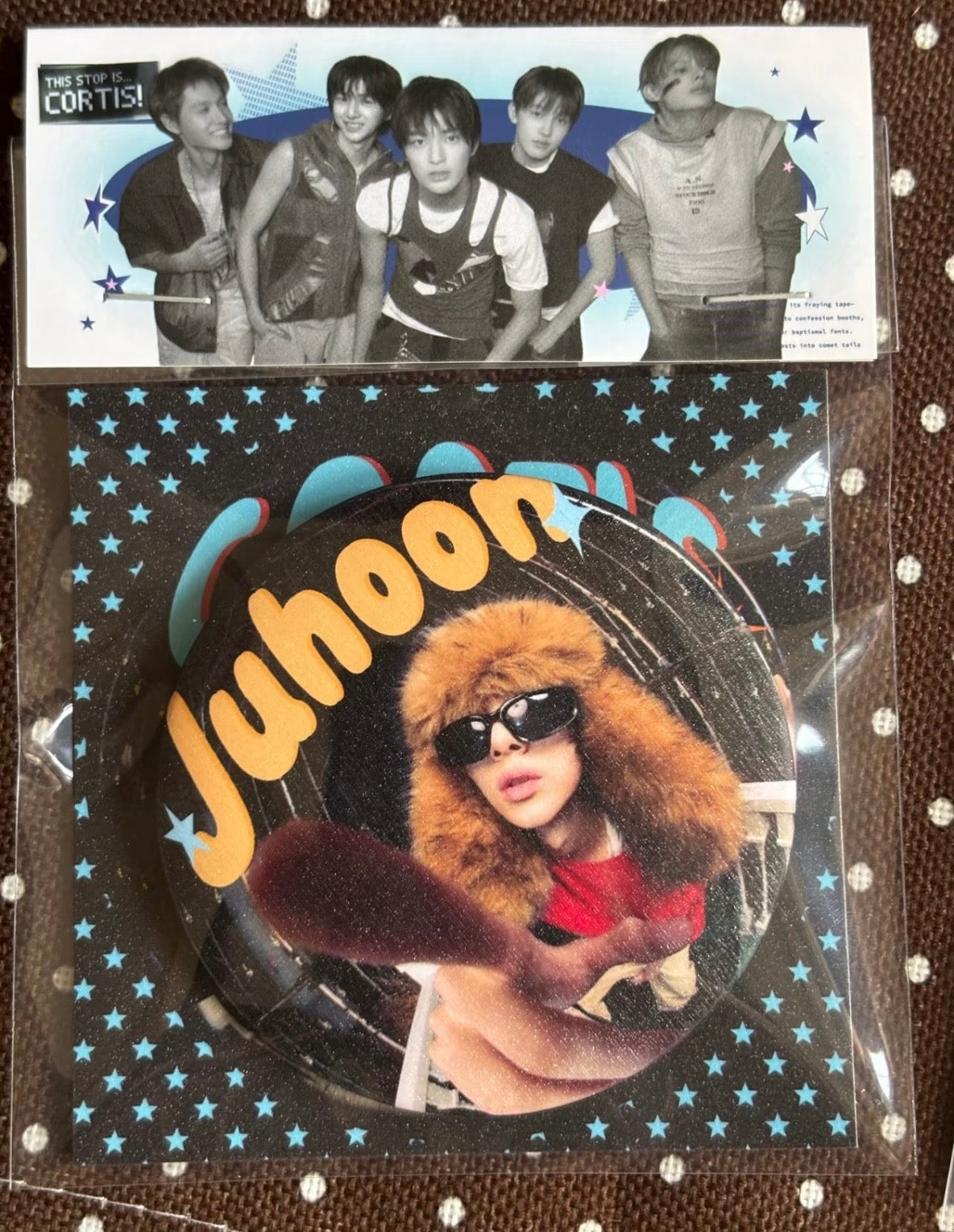CORTIS Glitter Badge