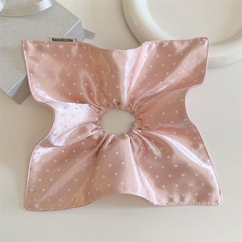 Custom Rhinestone Scarf Scrunchie