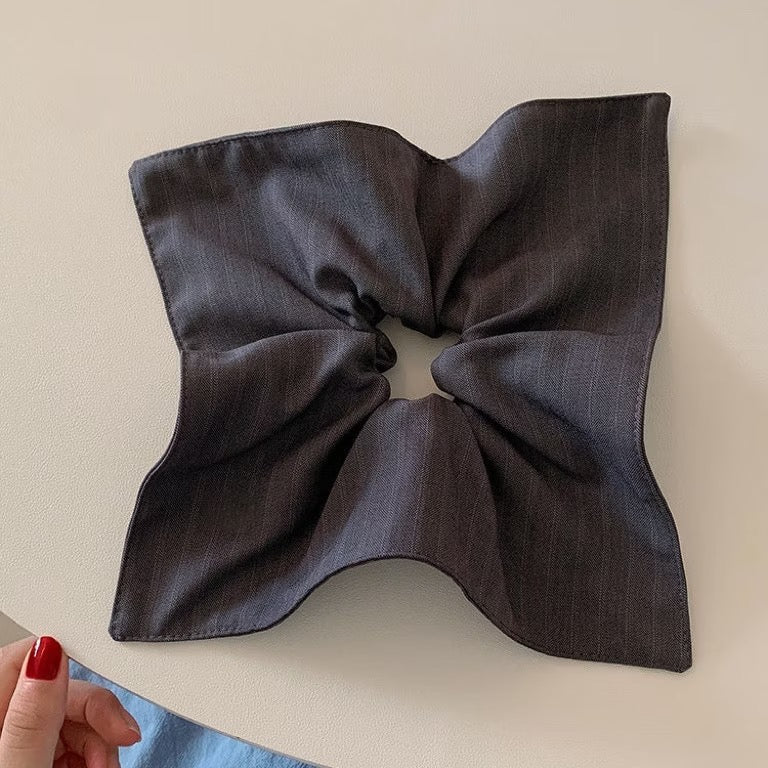 Custom Rhinestone Scarf Scrunchie