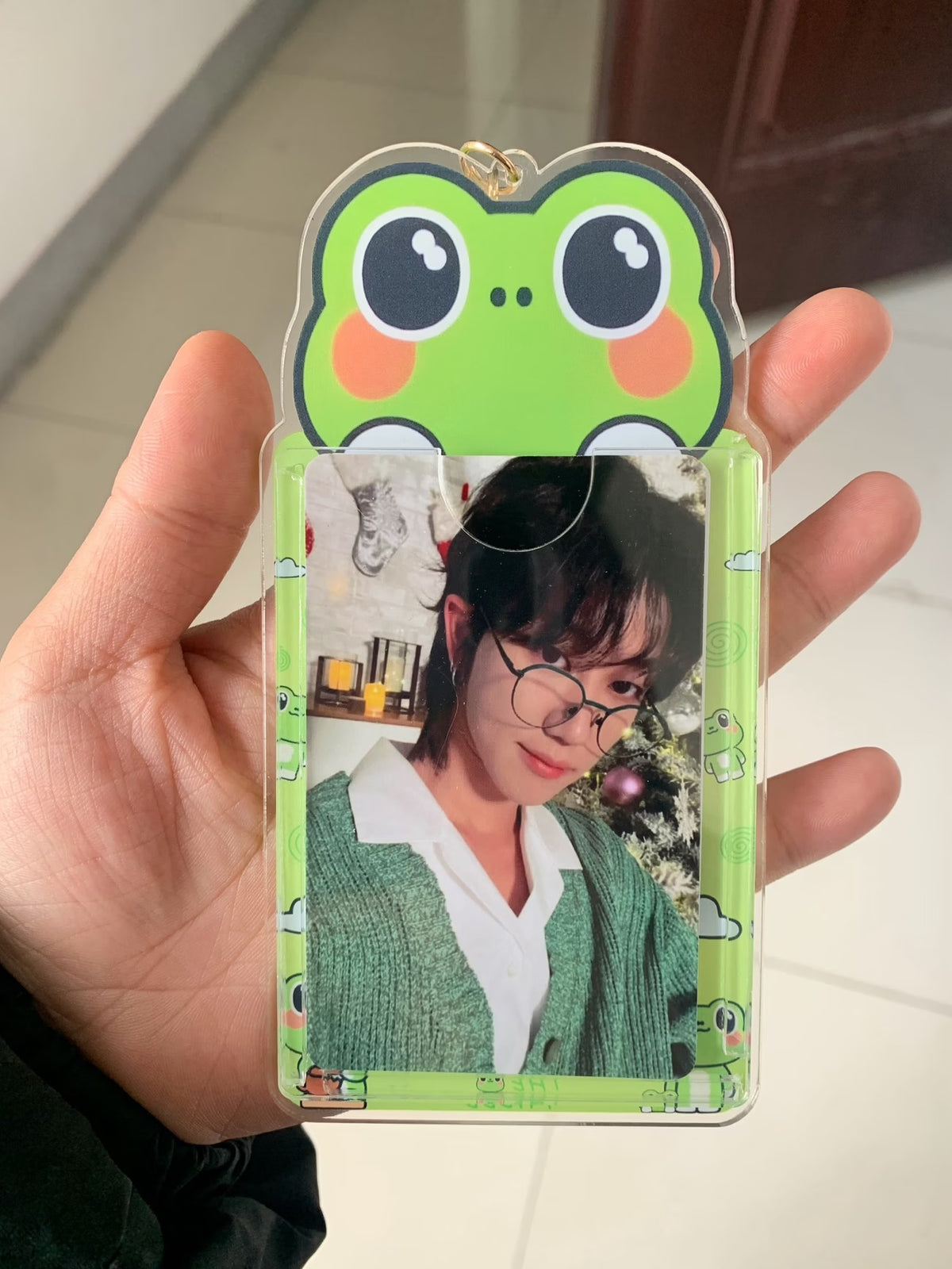 SEVENTEEN photocard frame bag keychain