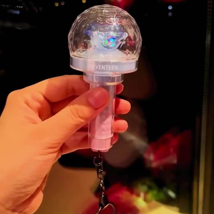 SEVENTEEN light stick keyring accessory