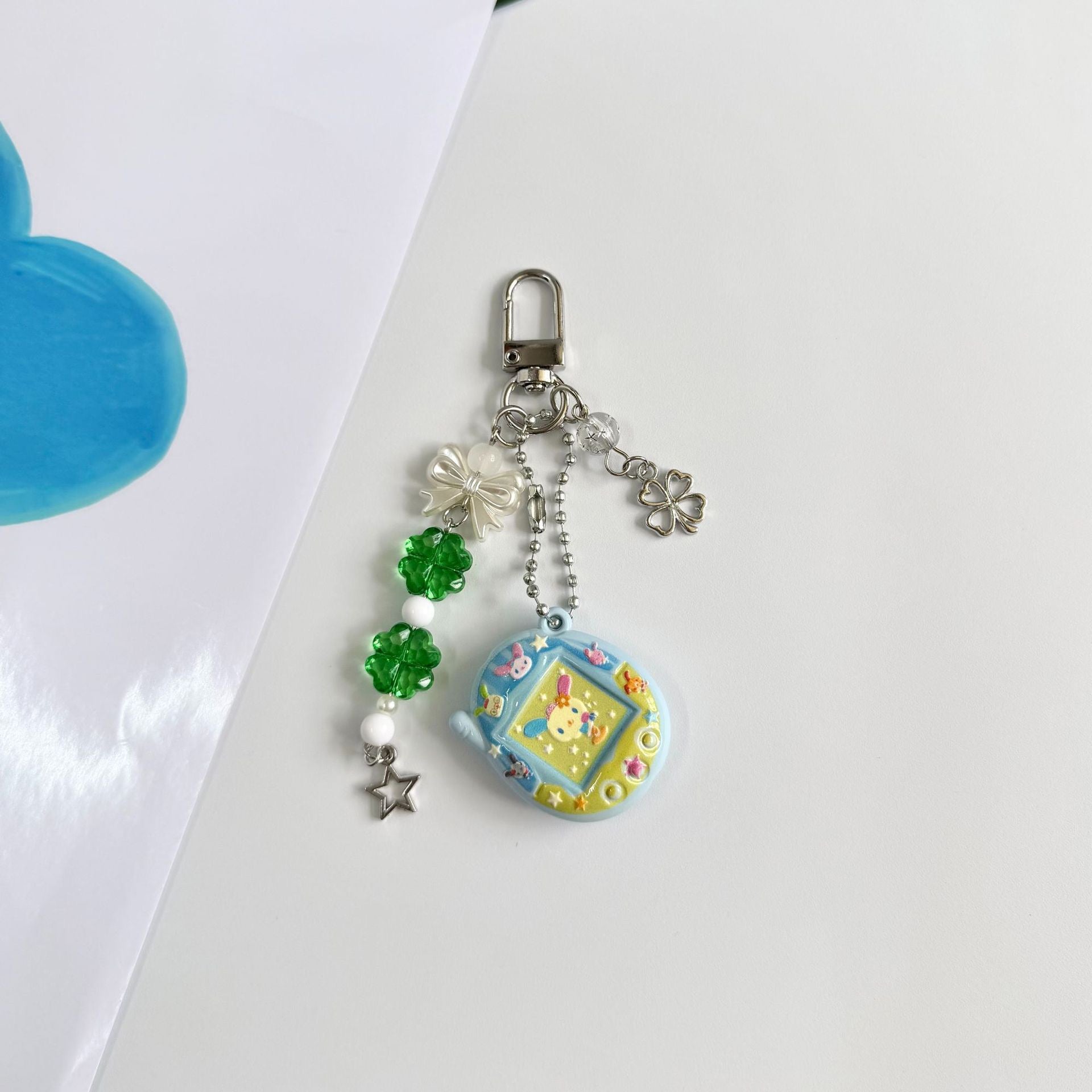 Custom Tamagotchi Charm Keychain