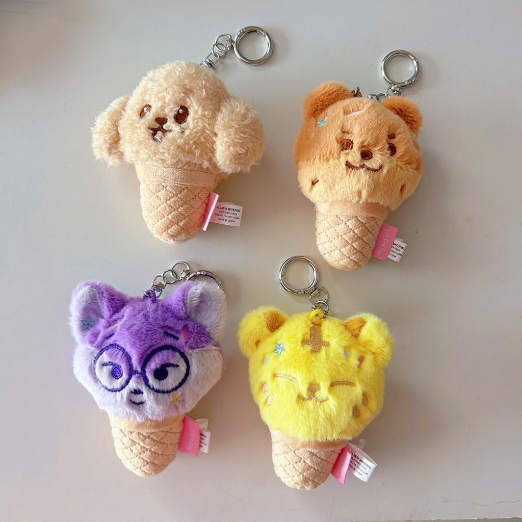 SEVENTEEN MINITEEN ice cream plush keychain product view