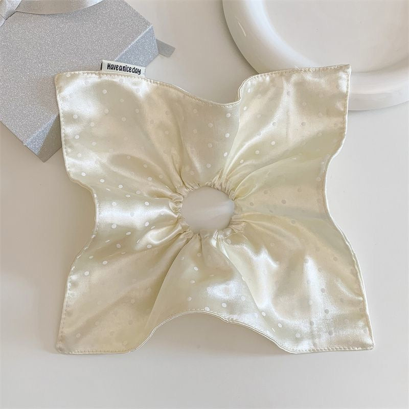 Custom Rhinestone Scarf Scrunchie