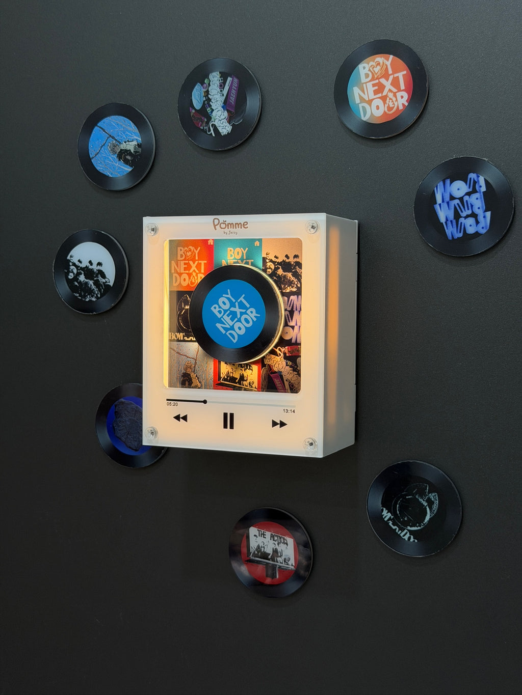 BOYNEXTDOOR NFC music rotating magnet