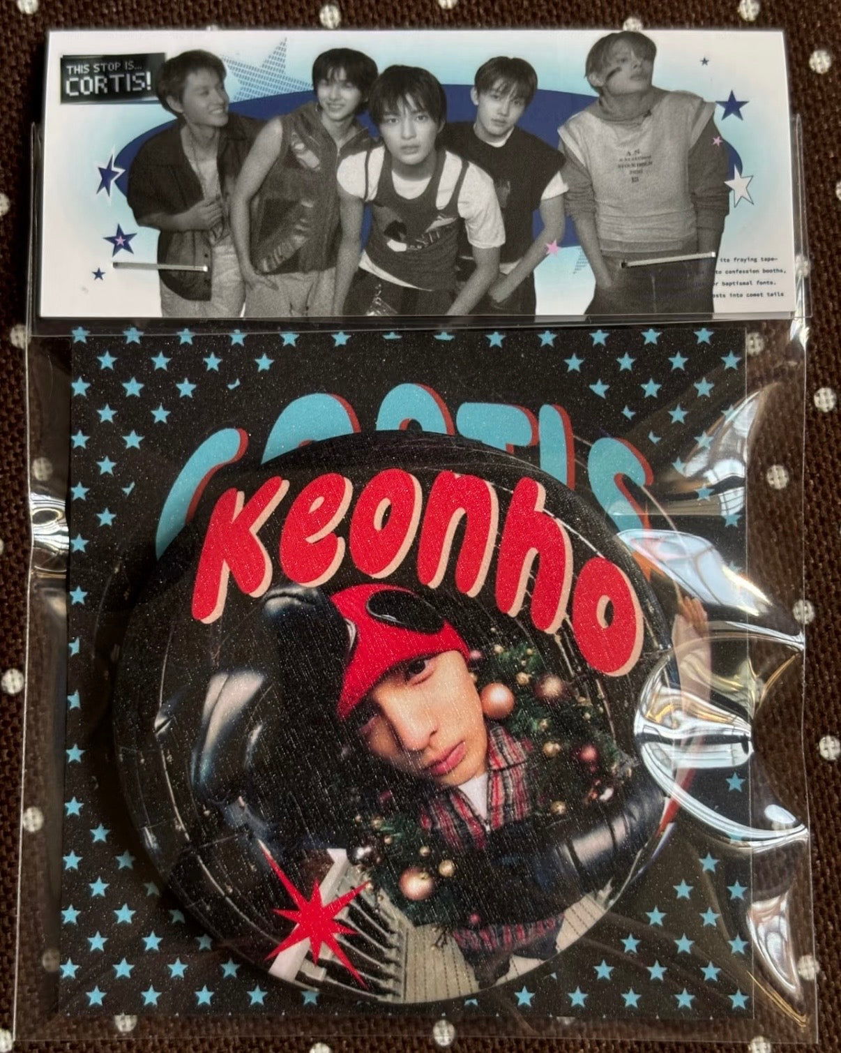 CORTIS Glitter Badge