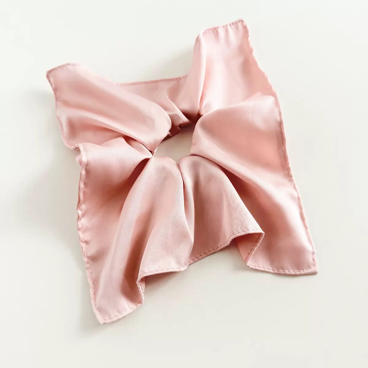Custom Rhinestone Scarf Scrunchie