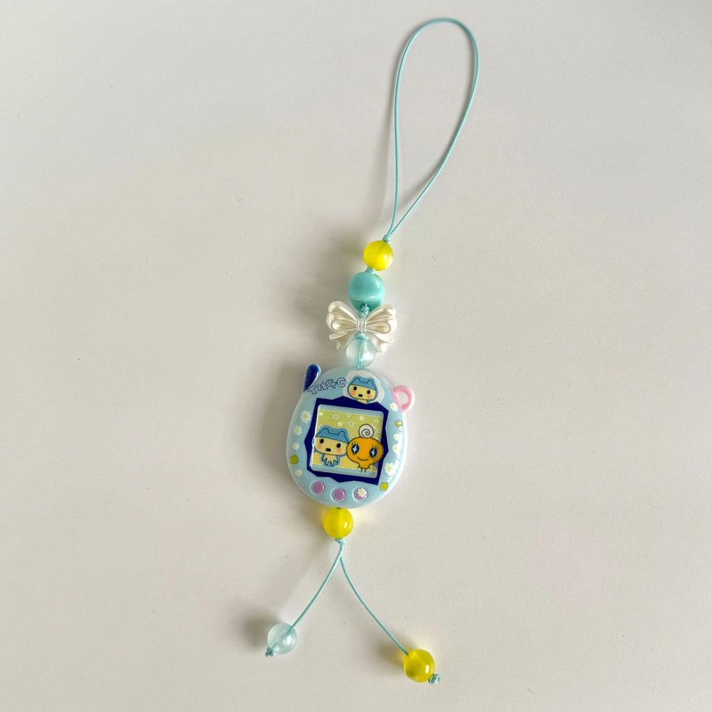 Custom Tamagotchi Charm Keychain
