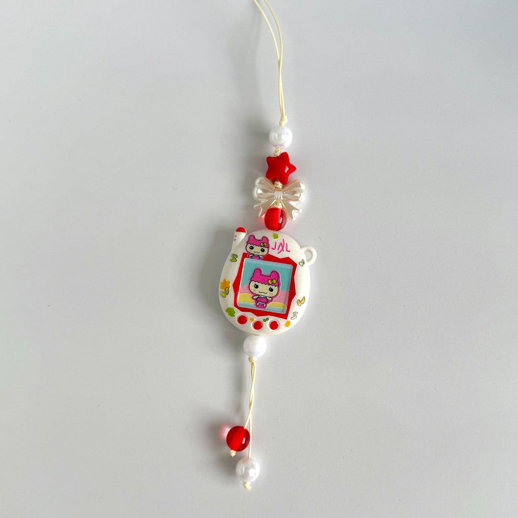 Custom Tamagotchi Charm Keychain