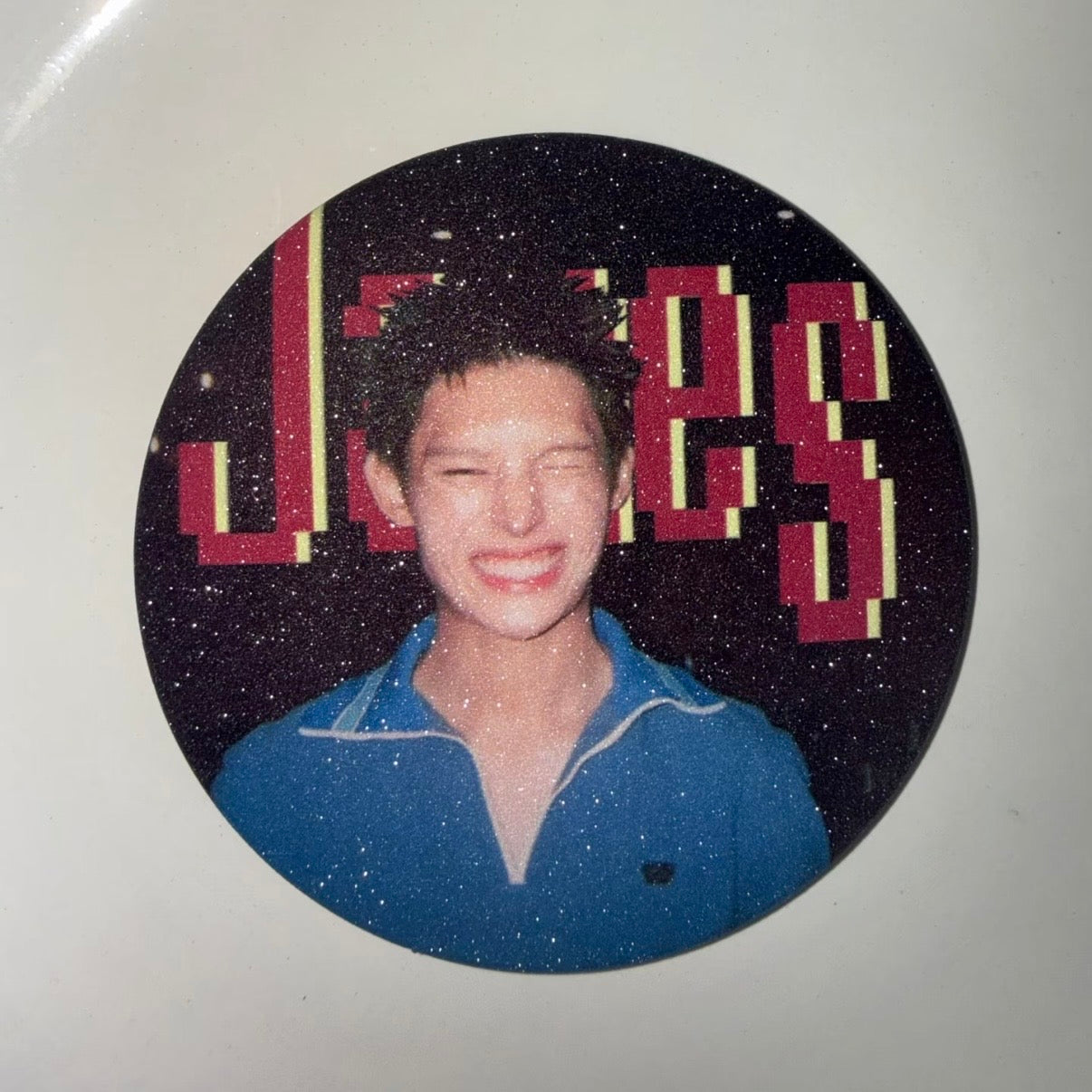 CORTIS Glitter Badge Mirror