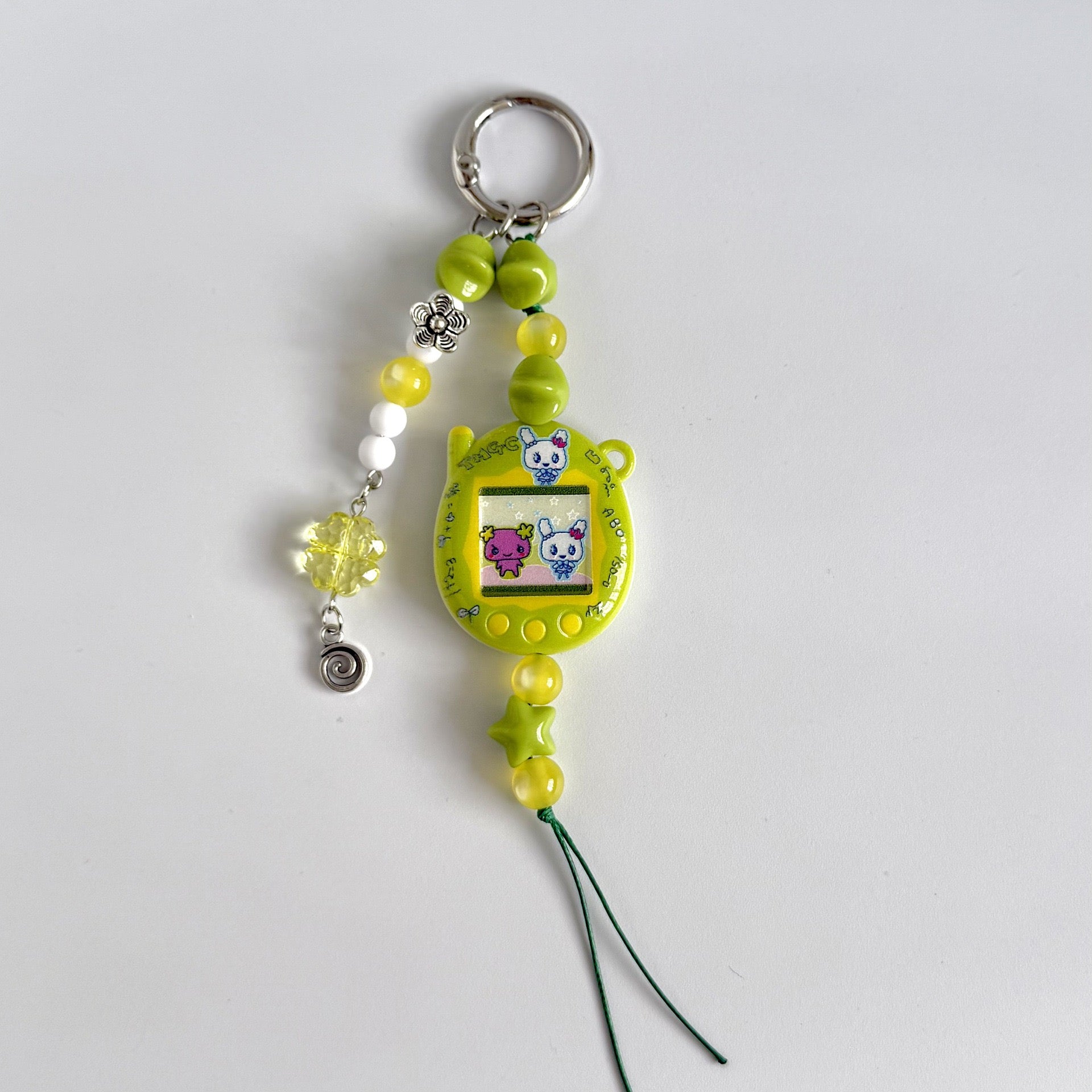 Custom Tamagotchi Charm Keychain