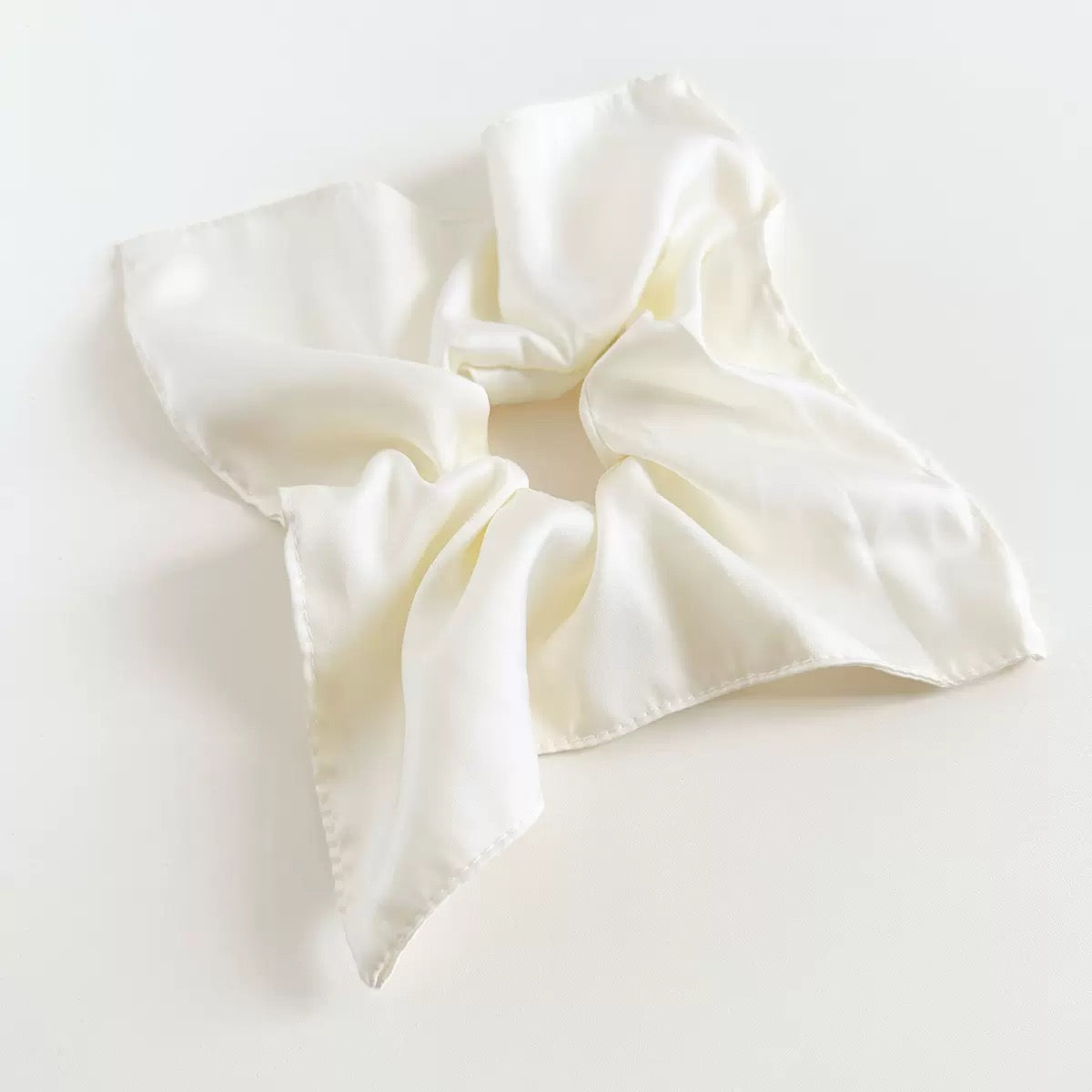 Custom Rhinestone Scarf Scrunchie