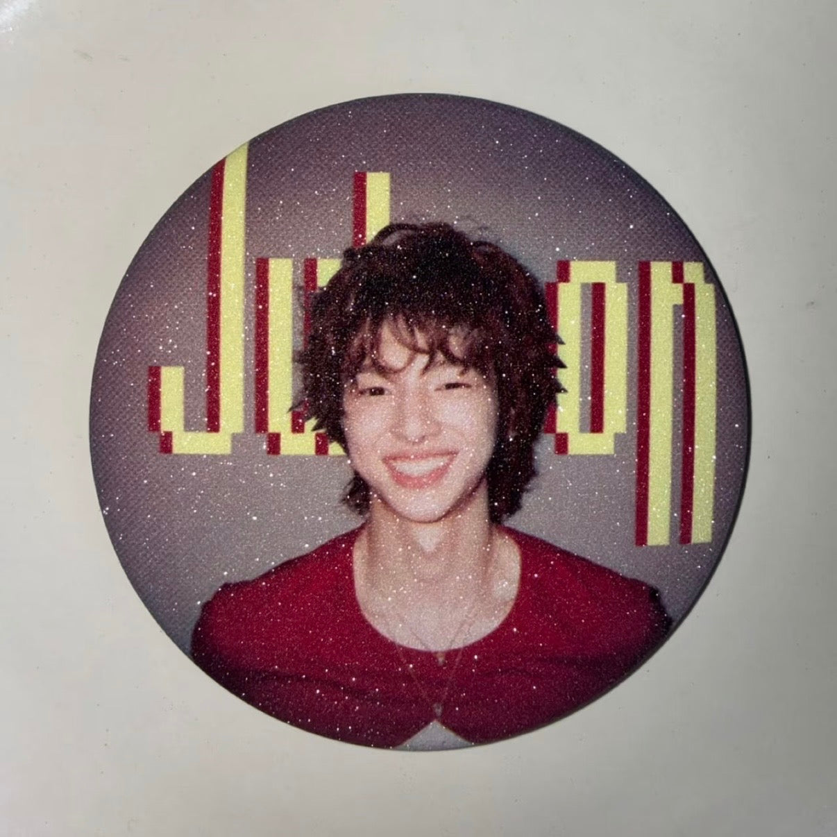 CORTIS Glitter Badge Mirror