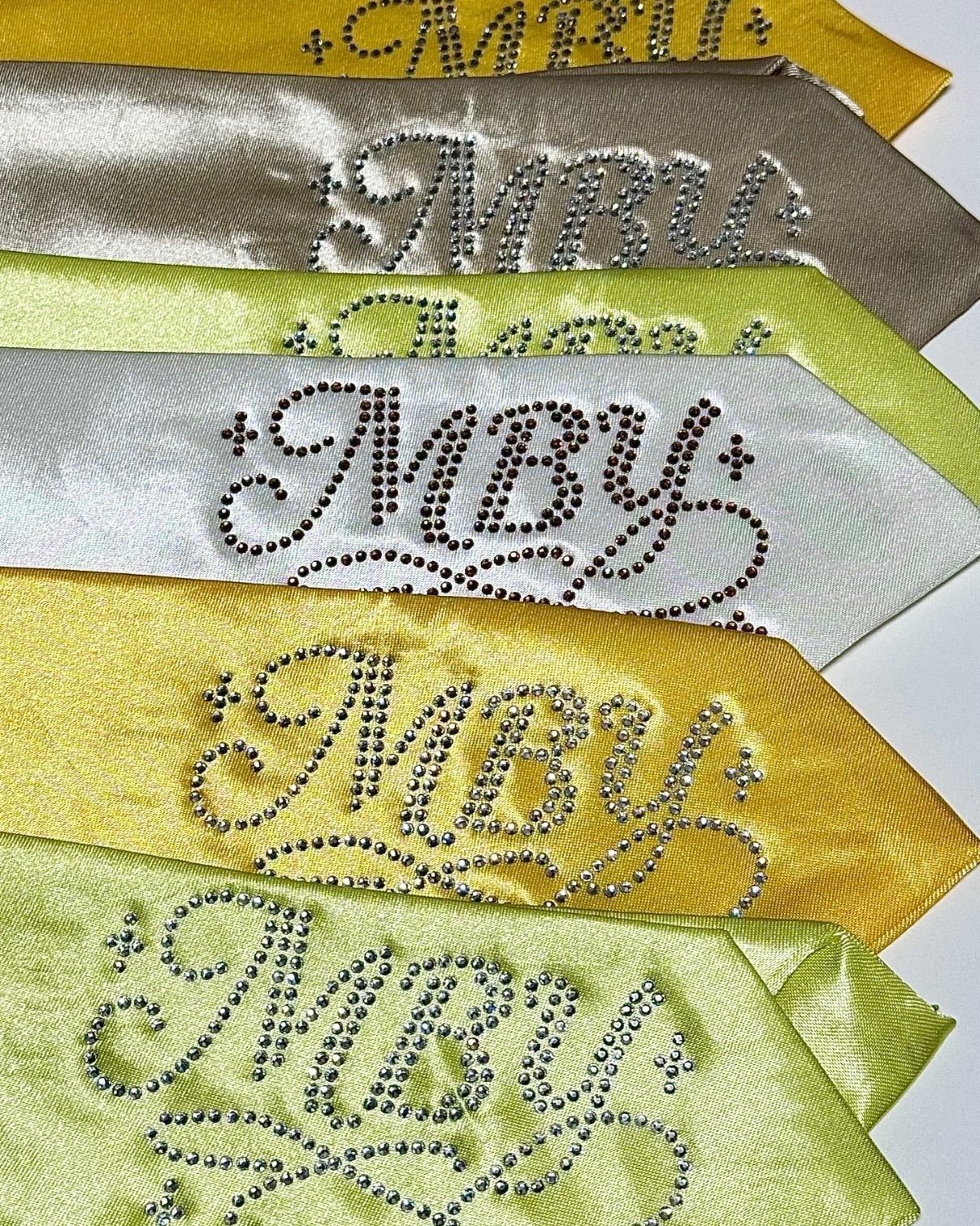 Custom Rhinestone Tie