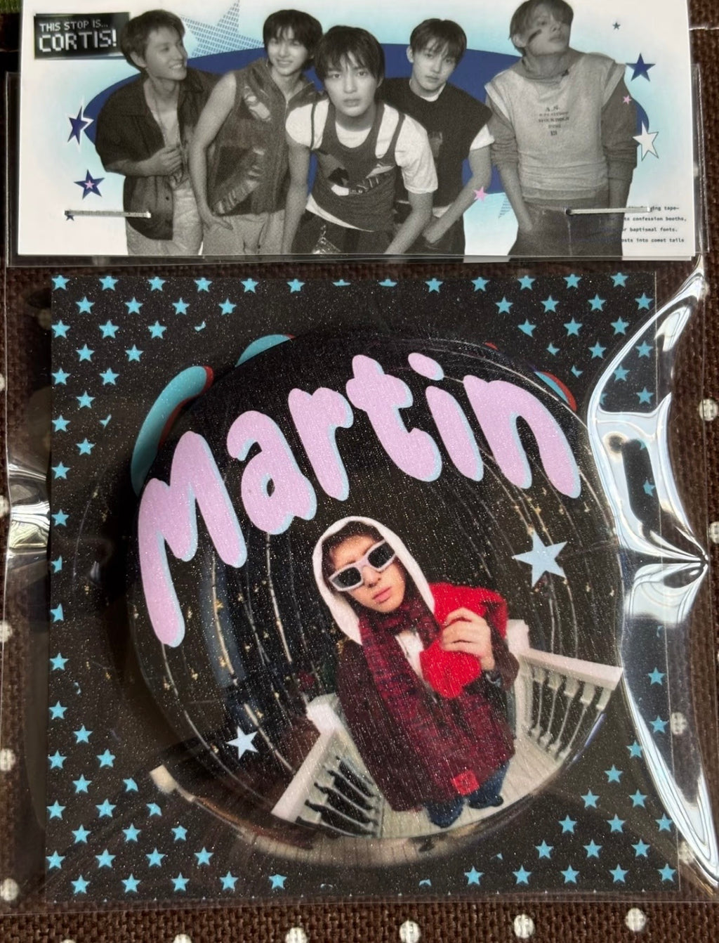 CORTIS Glitter Badge