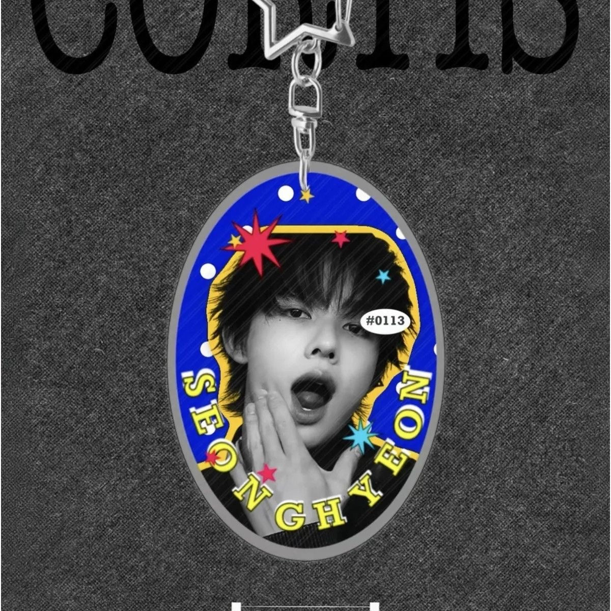 CORTIS Oval Keychain