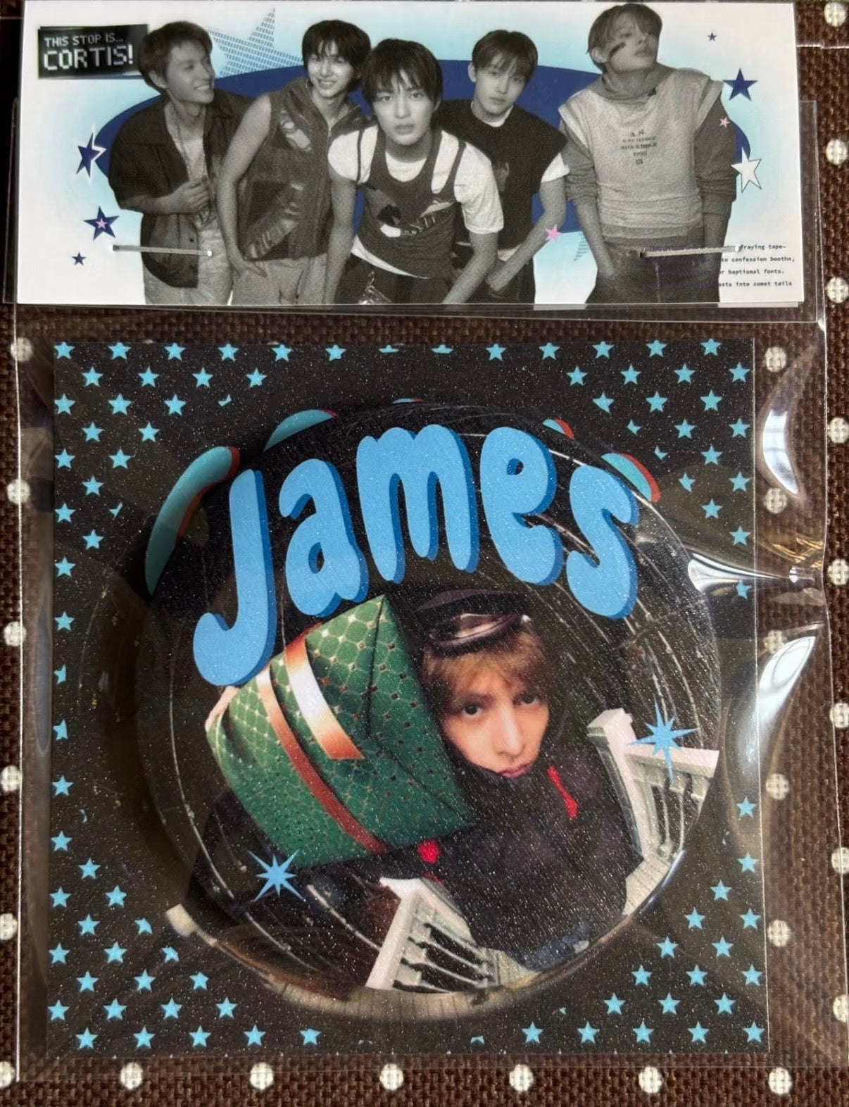 CORTIS Glitter Badge