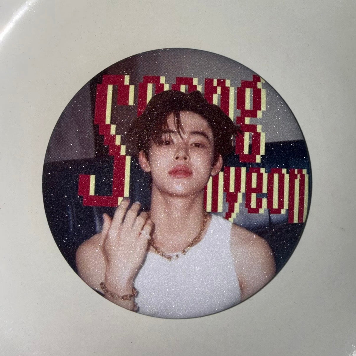 CORTIS Glitter Badge Mirror