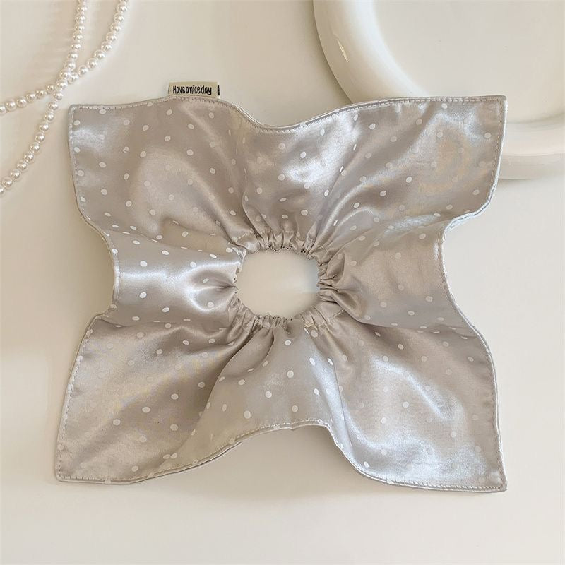 Custom Rhinestone Scarf Scrunchie