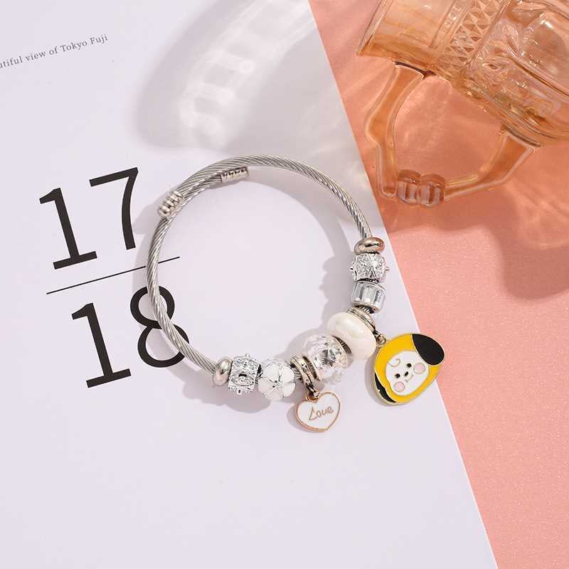 BTS x BT21 베이비 젖병 미니 키링