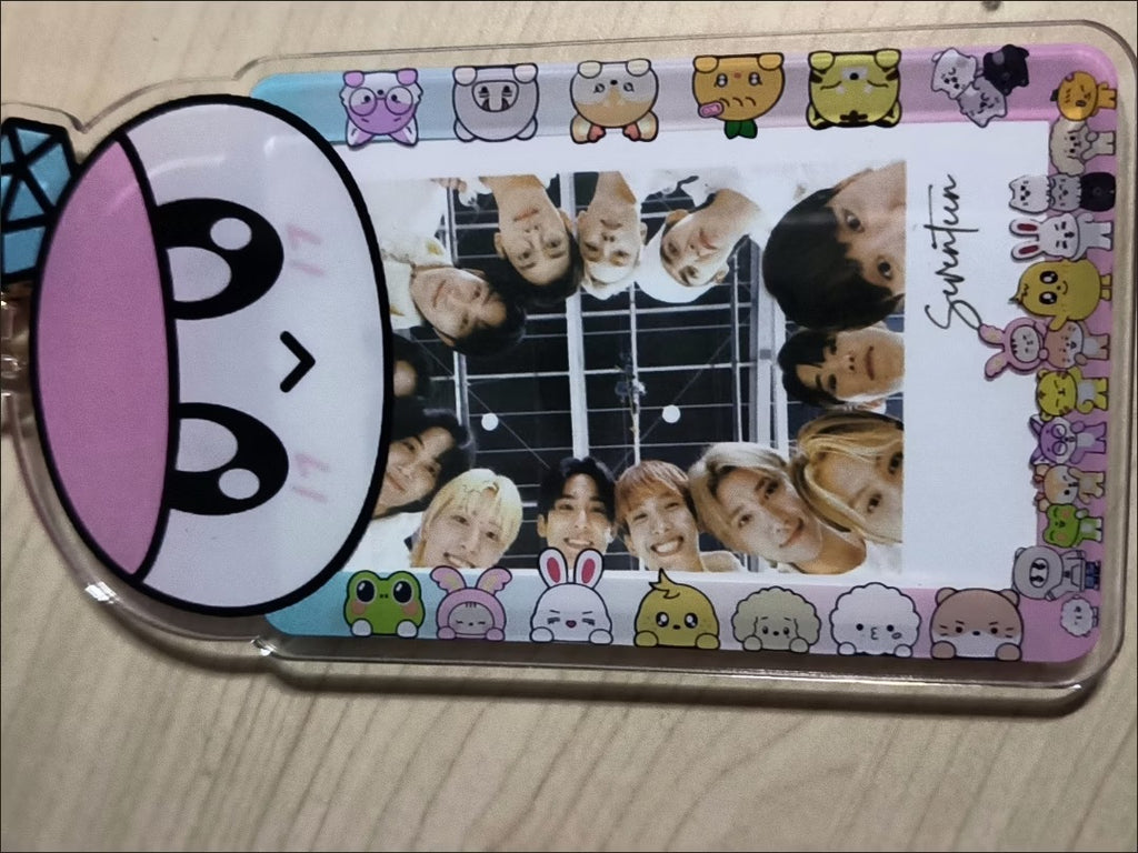 SEVENTEEN MINITEEN photocard keychain option