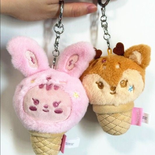 SEVENTEEN MINITEEN ice cream plush keychain design