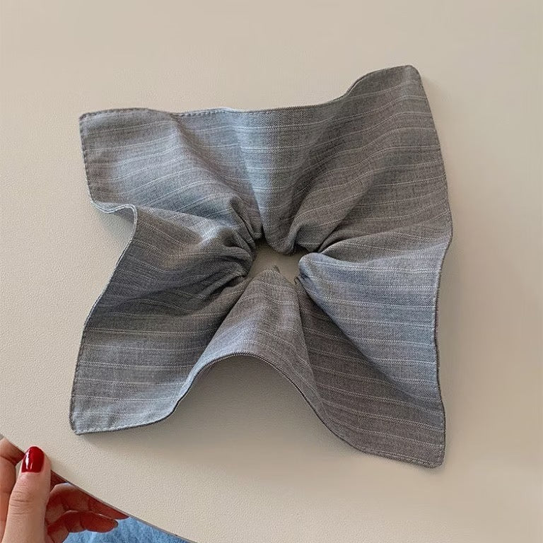 Custom Rhinestone Scarf Scrunchie