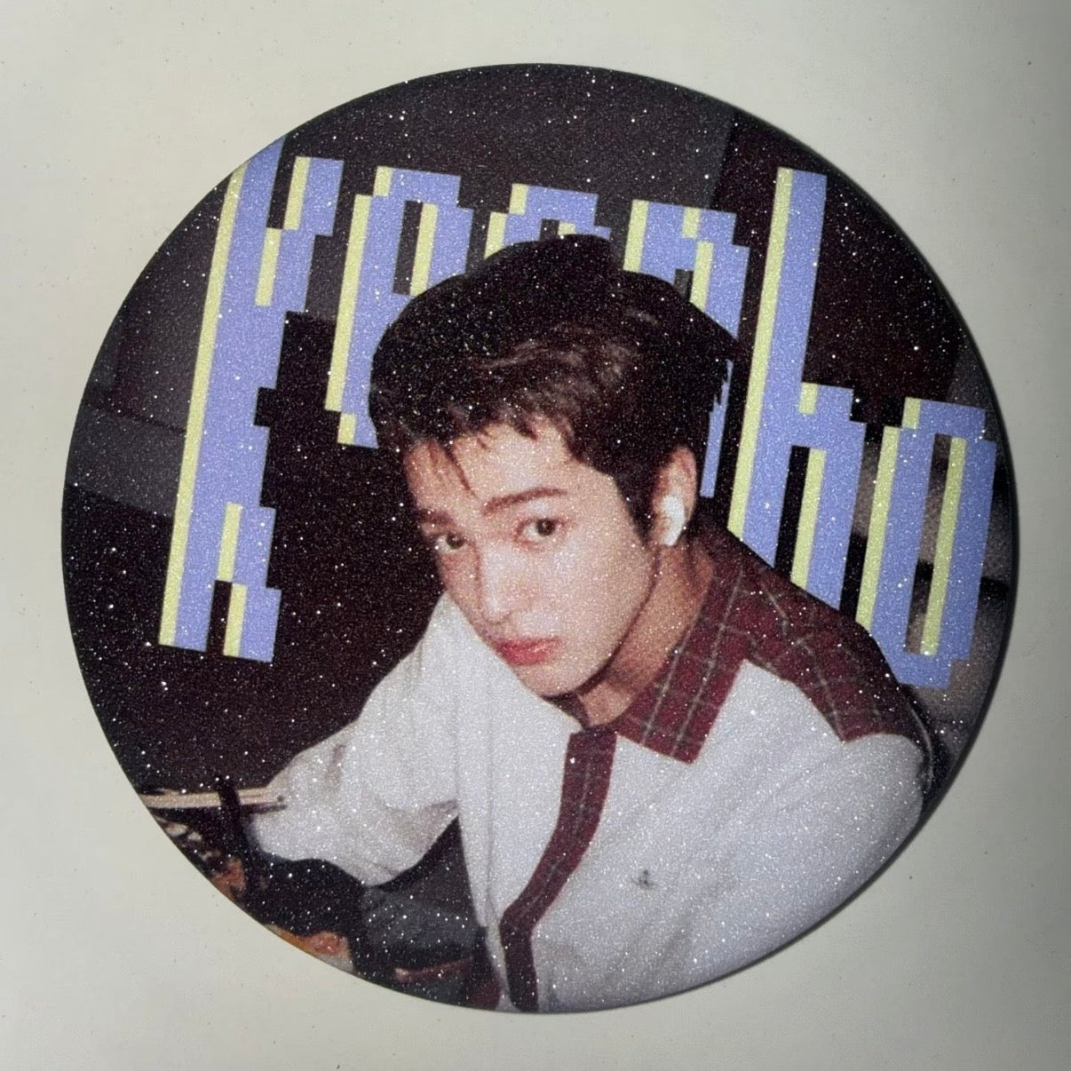CORTIS Glitter Badge Mirror