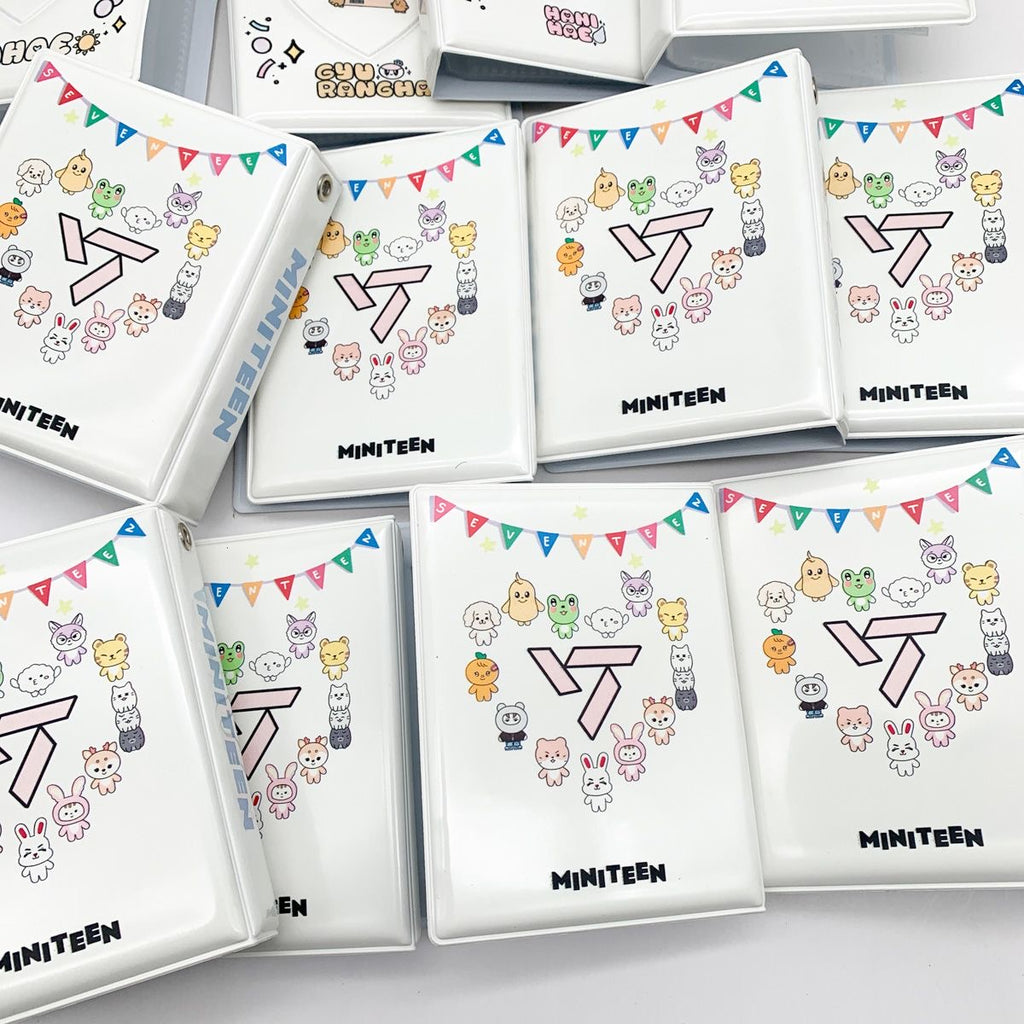 SEVENTEEN MINITEEN photocard holder character design