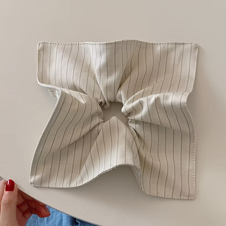 Custom Rhinestone Scarf Scrunchie