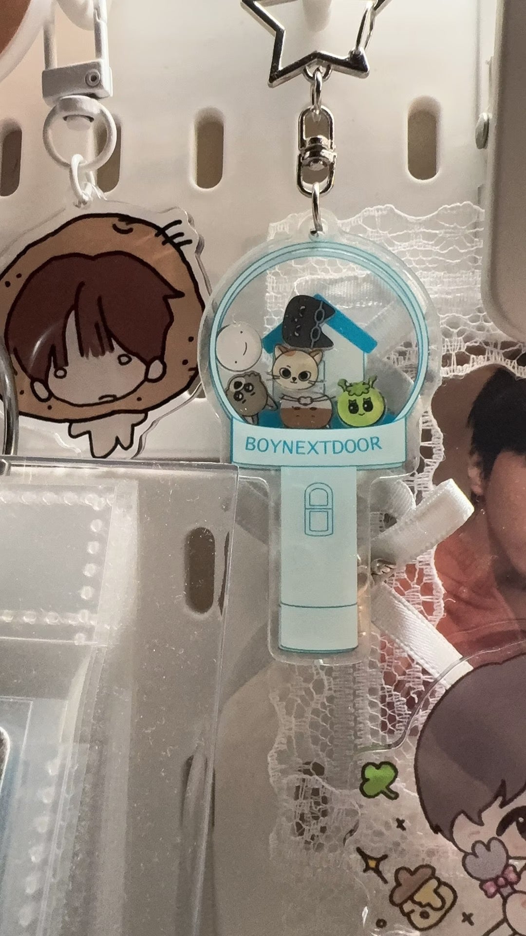BOYNEXTDOOR Acrylic Shaker Keychain