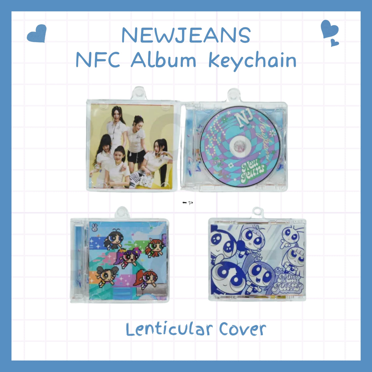 Llavero de álbum NFC de NEWJEANS - Get Up