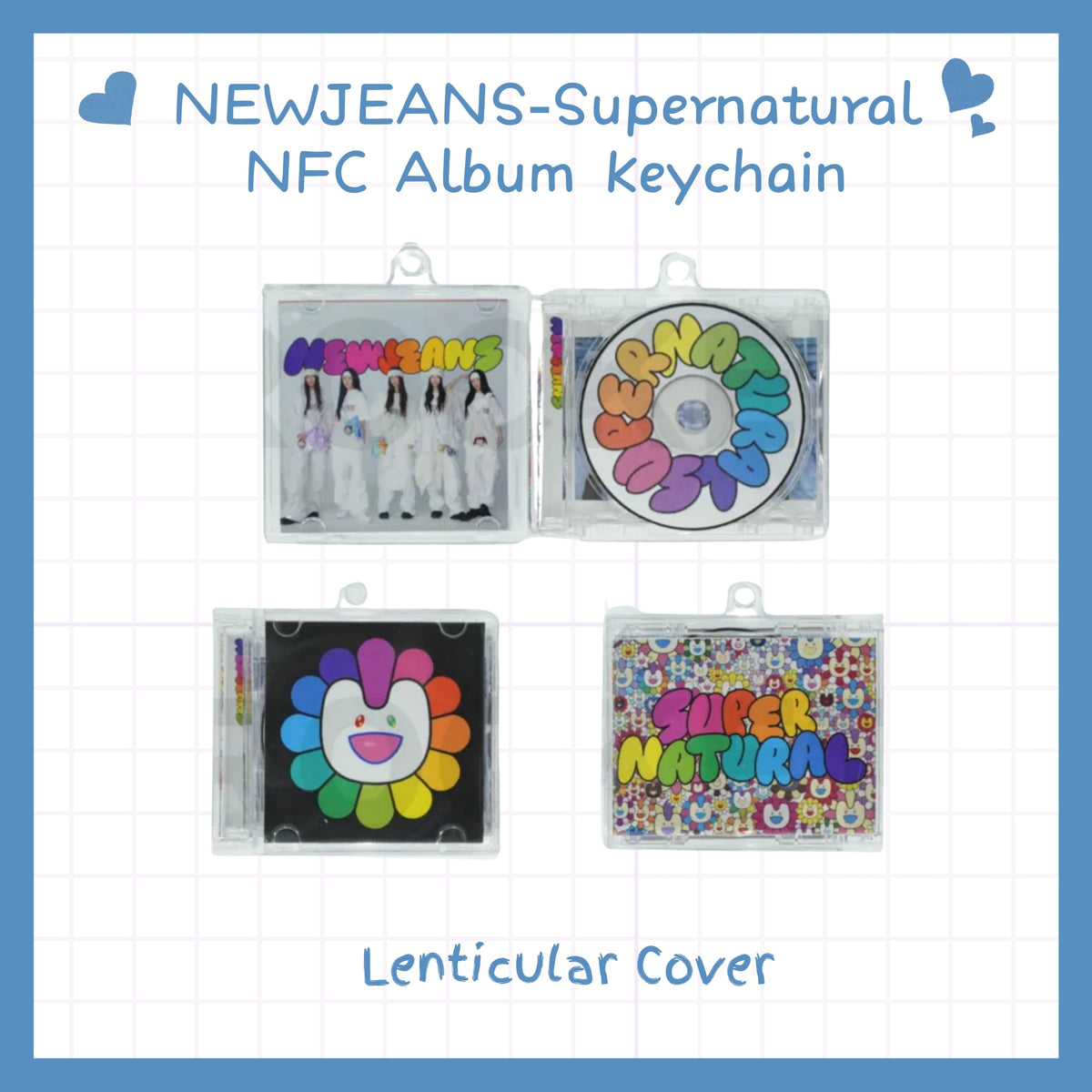 Llavero de álbum NFC de NEWJEANS - Supernatural