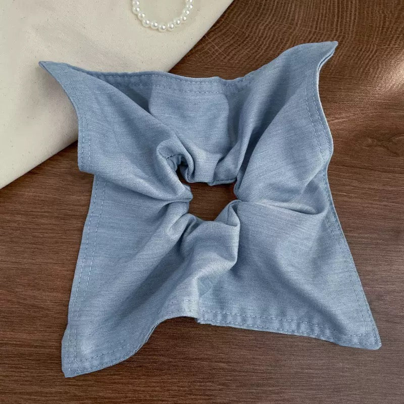 Custom Rhinestone Scarf Scrunchie