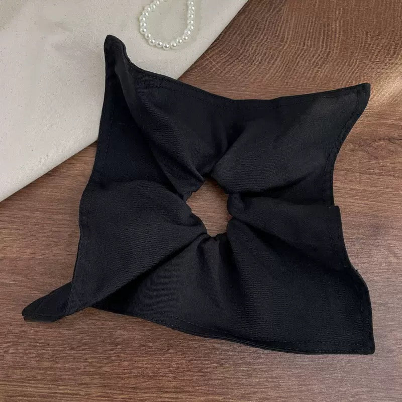 Custom Rhinestone Scarf Scrunchie