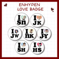 ENHYPHEN Love Badge - I love "your bias"