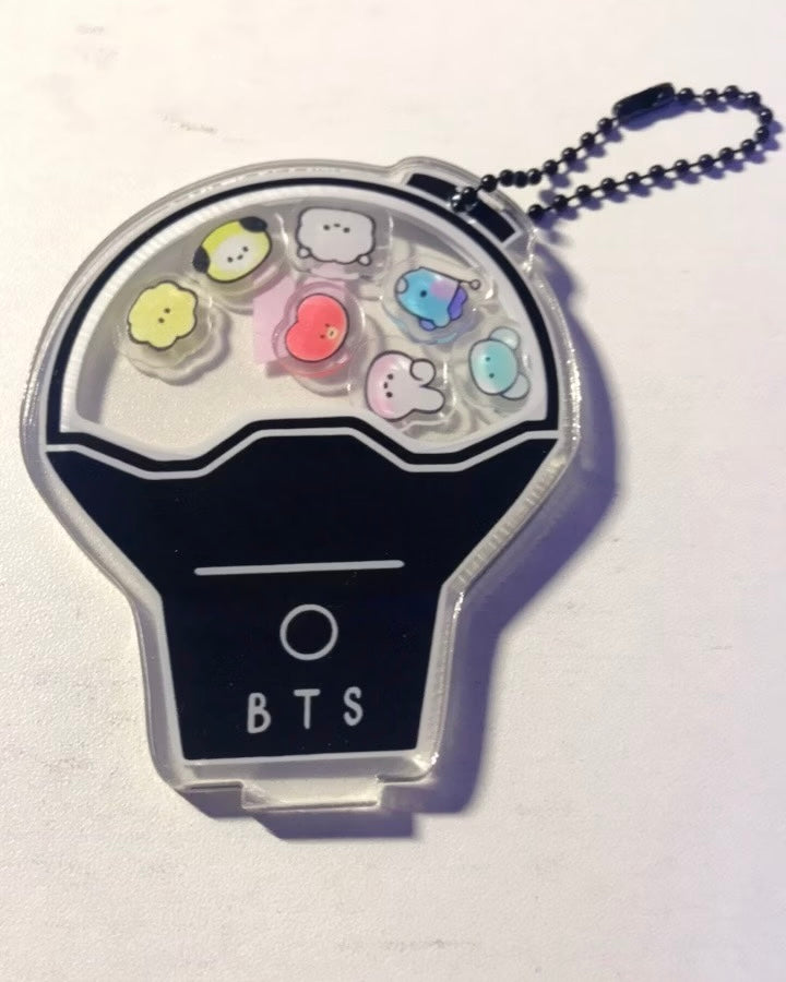 BTS x BT21 Shaker Keychain