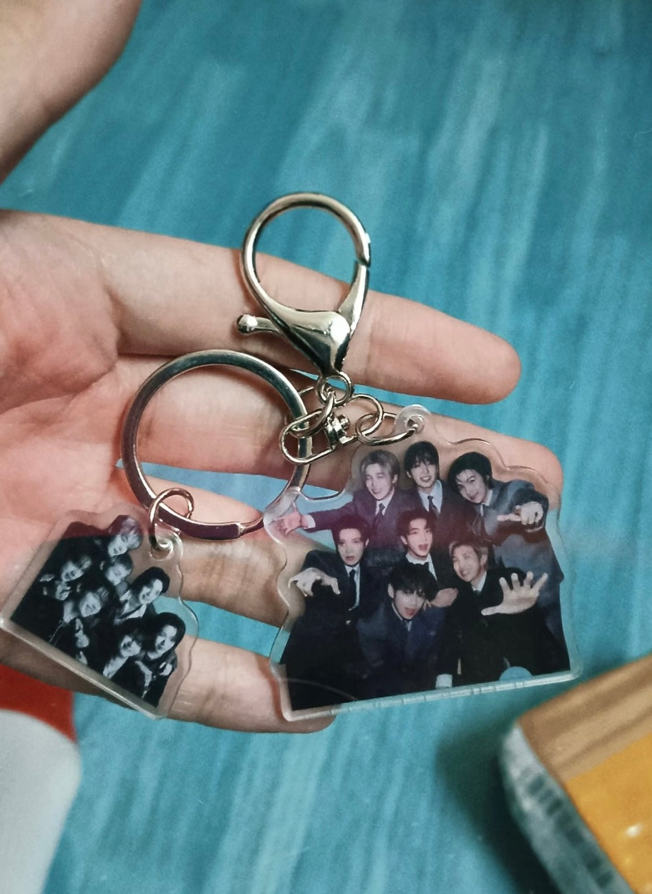 Llavero con foto de BTS