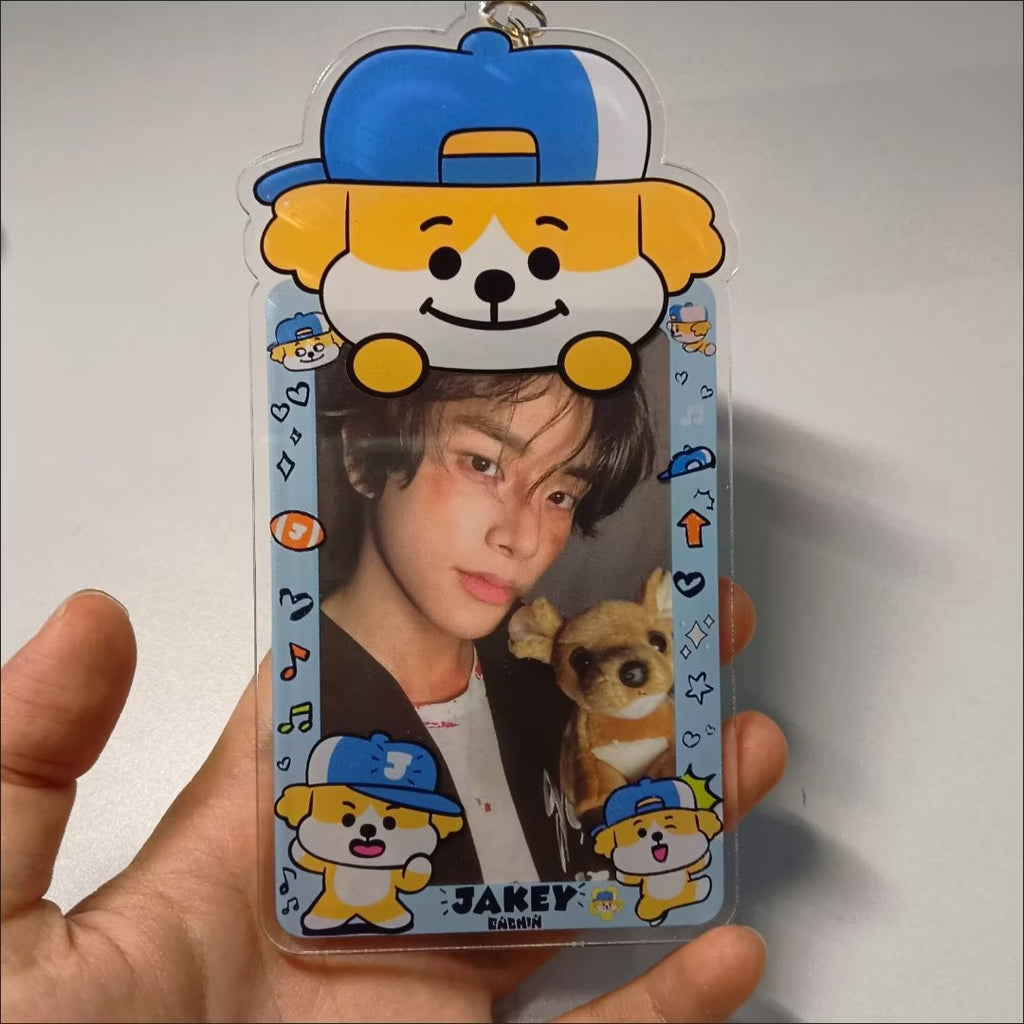 ENHYPEN Photocard Holder Keychain