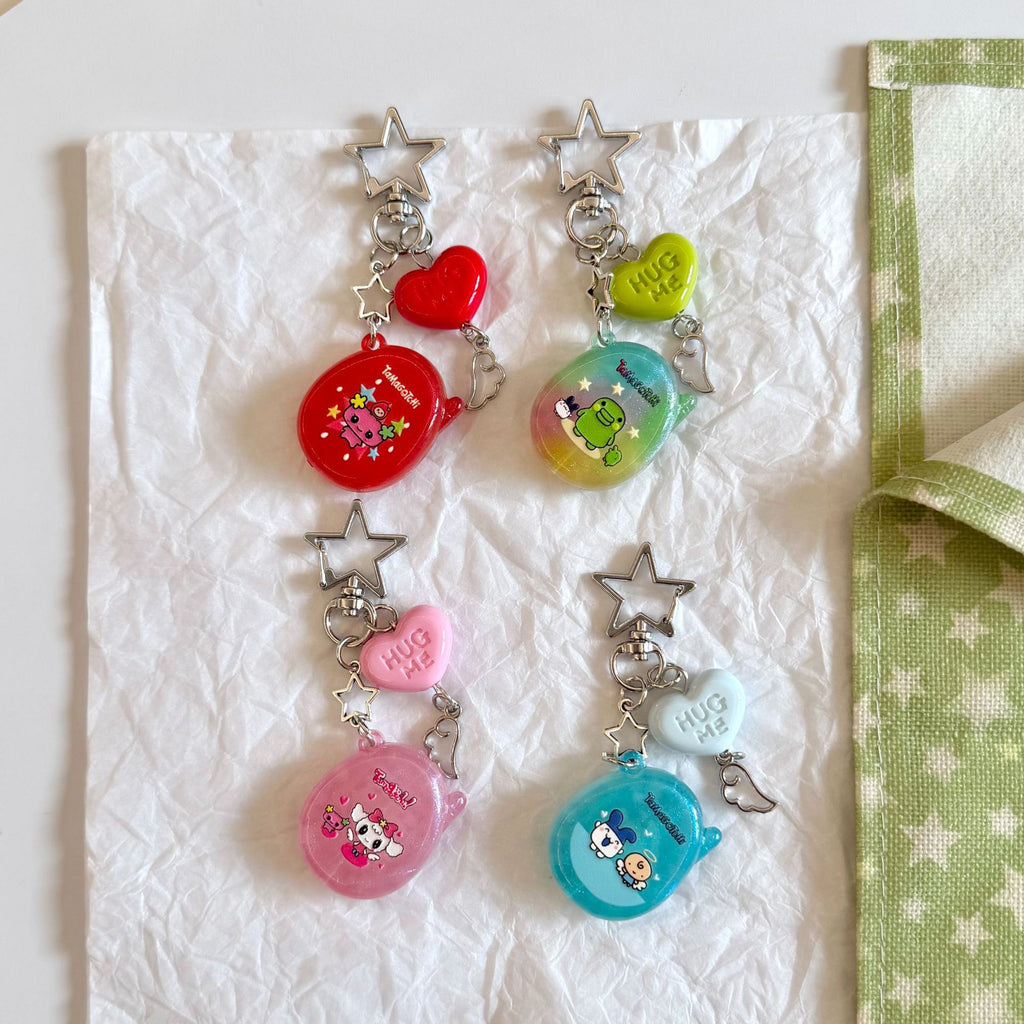 Custom Tamagotchi Charm Keychain