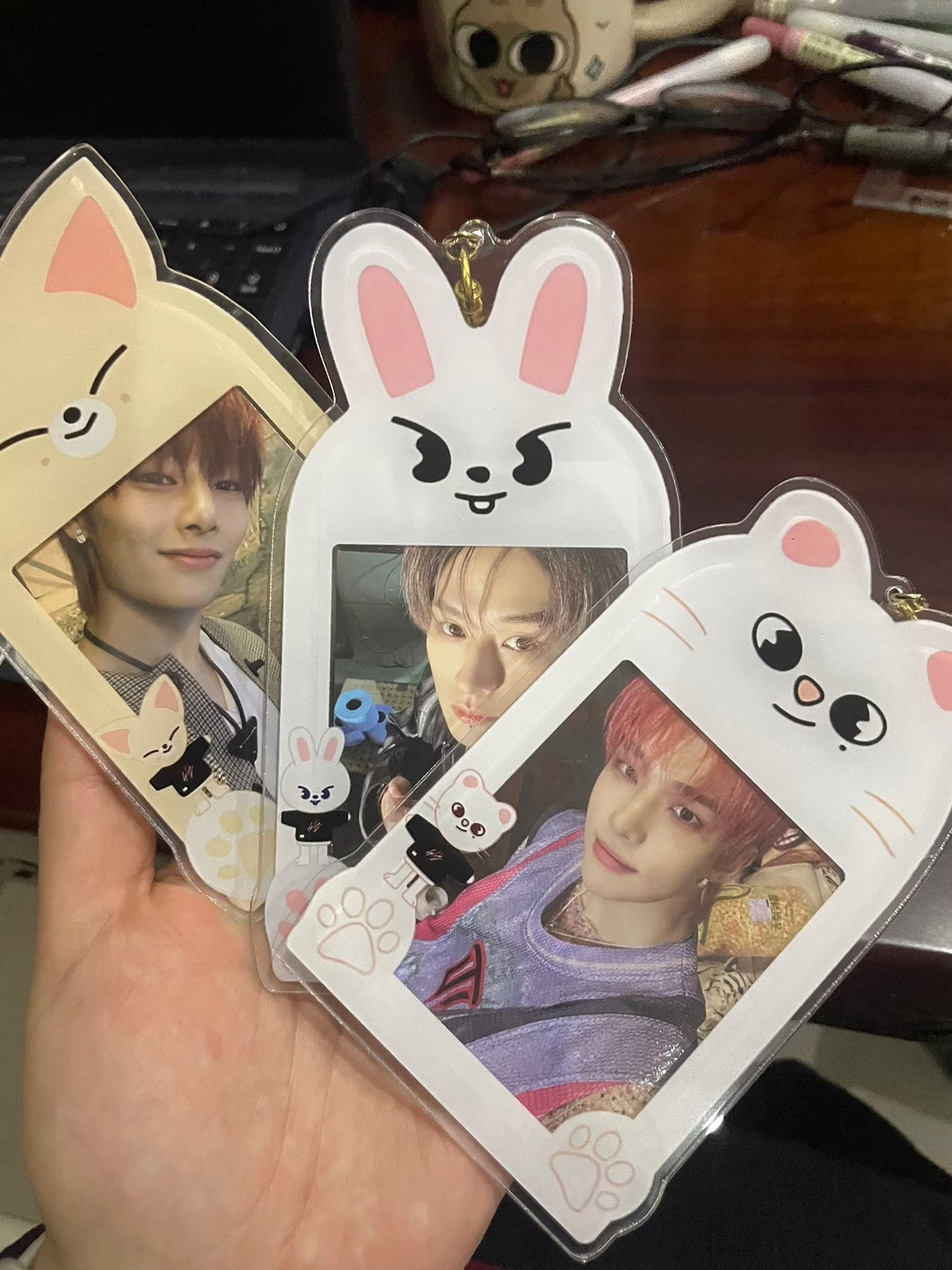 Llavero de marco de fotos STRAY KIDS x SKZOO