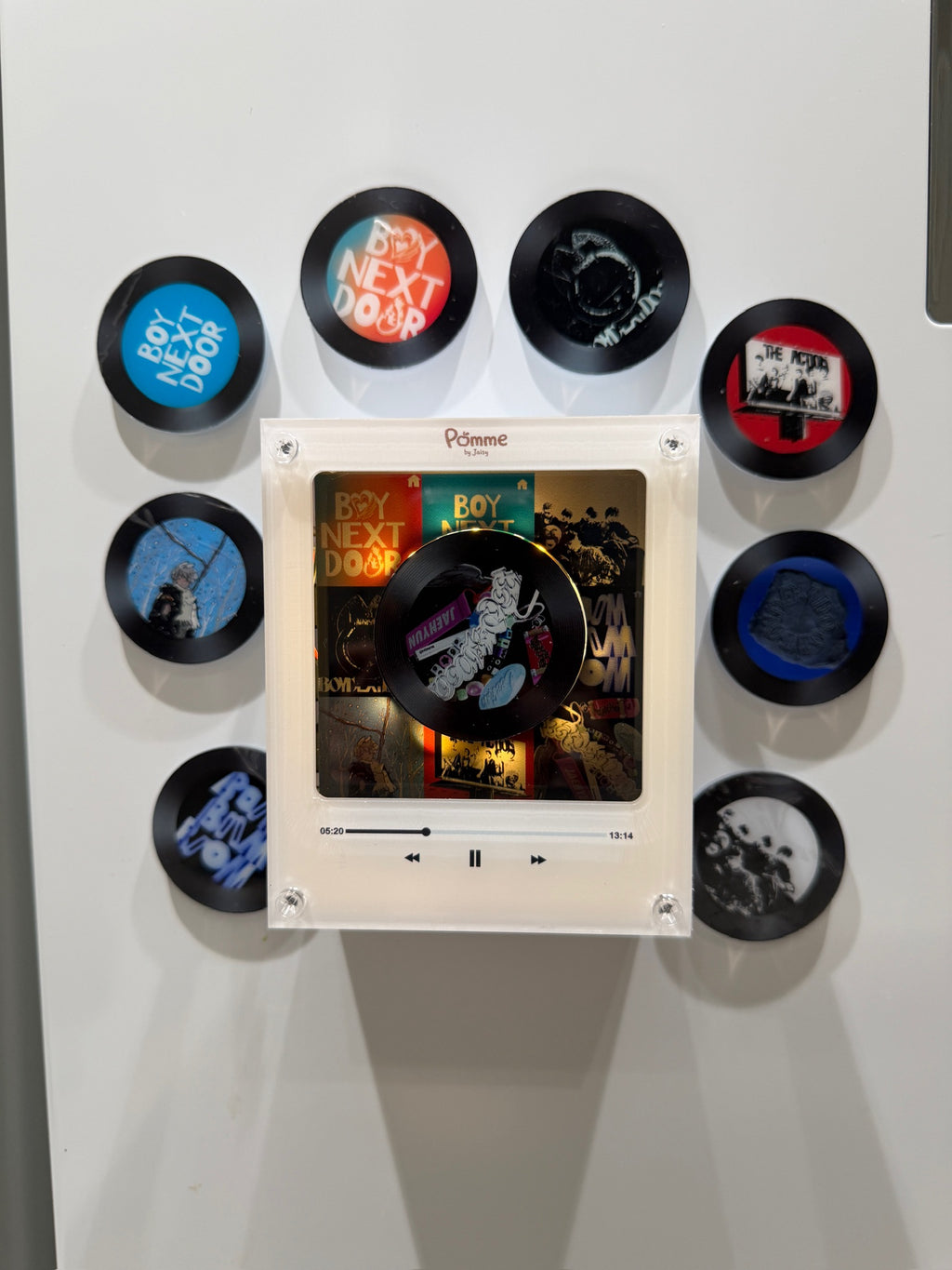 Imán giratorio de música NFC personalizado