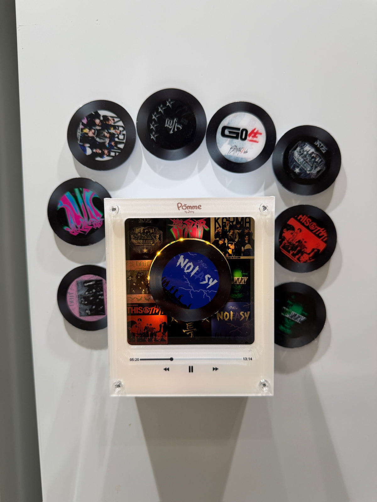 Imán giratorio de música NFC personalizado