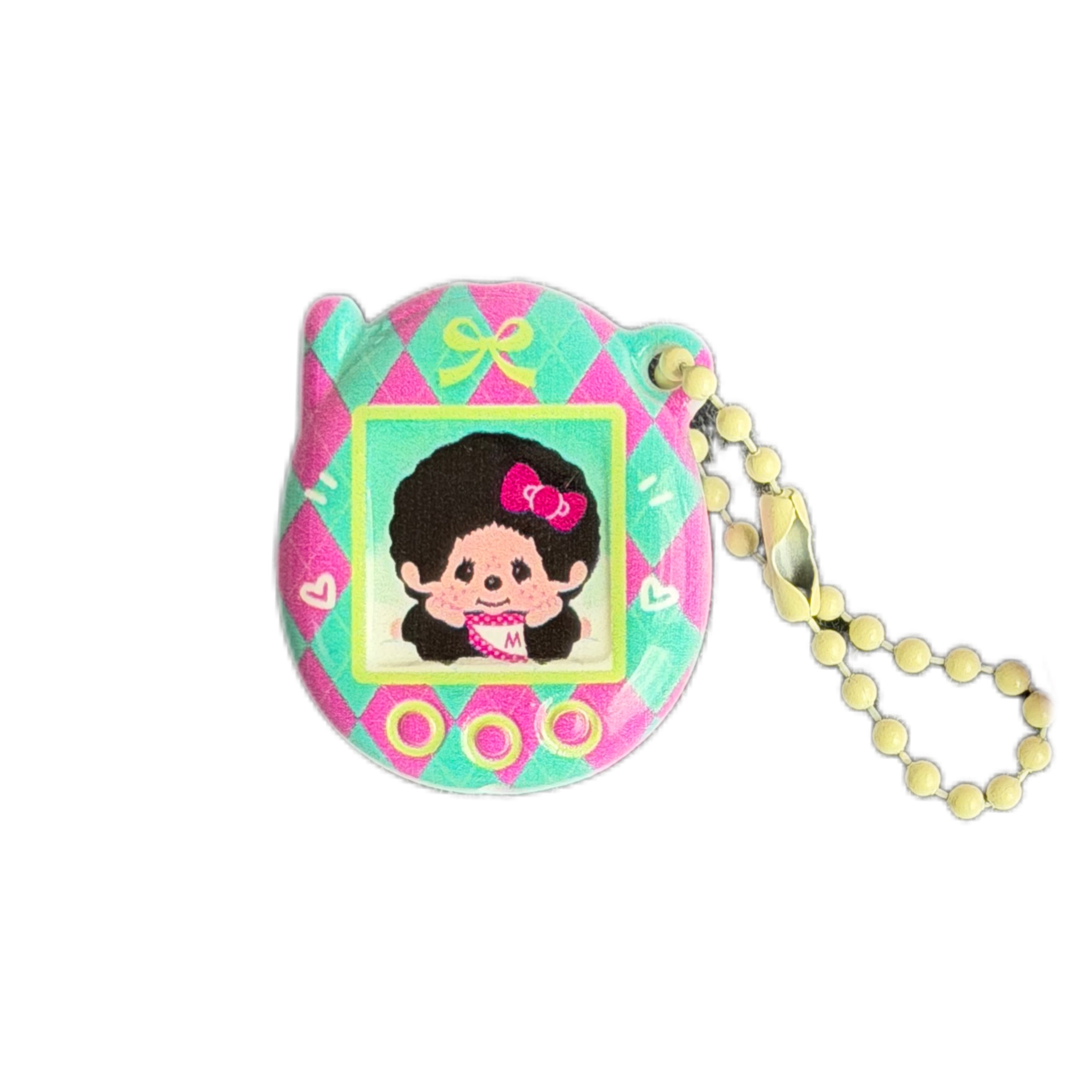 Customize tamagotchi keyring- Sweetheart